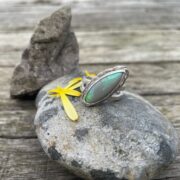 australian-opal-ring-blue-green-silver-front-sandrakernsjewellery