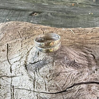double band-hammered-silver-ring-sandrakernsjewellery