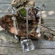flower-earrings-silver-chains-studs-sandrakernsjewellery