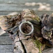 forged-ring-silver-curl-textured-sandrakernsjewellery