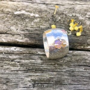 opal-ring-square-blue-flashes-sandpaper-imprint-side-sandrakernsjewellery