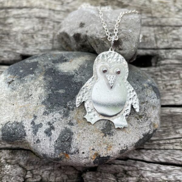 penguin-sterling silver-cute-sandrakernsjewellery