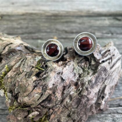 red-tigerseye-cufflinks-sterlingsilver-sandrakernsjewellery