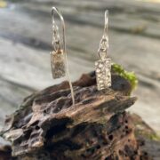 sea urchin-earrings-silver-wire-back-sandrakernsjewellery