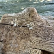silver-feverfew-earrings-real leaf-sandrakernsjewellery silver-feverfew-earrings-real leaf-sandrakernsjewellery