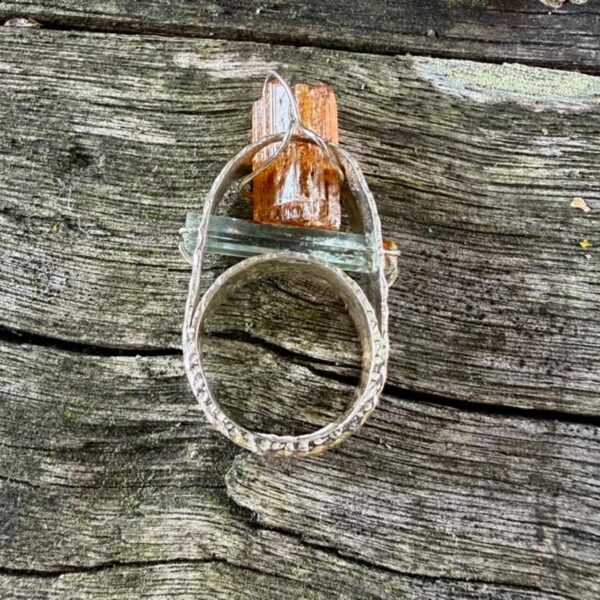 silver-ring-citrine-aquamarine-chunks-rough-sandrakernsjewellery