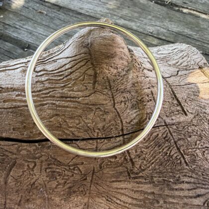 sterling silver-bangle-misted-textured-sandrakernsjewellery