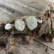triple-drop-pendant-silver-mushroom imprint-back-sandrakernsjewellery triple-drop-pendant-silver-mushroom imprint-back-sandrakernsjewellery
